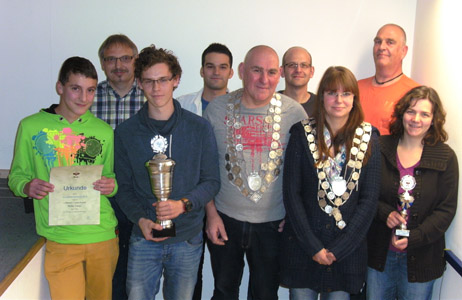 Siegerehrung Vereinsmeisterschaft 2015